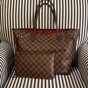 Louis Vuitton Neverfull MM with Removable Pouch